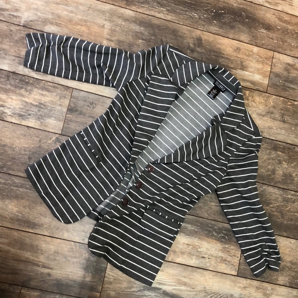 FINAL SALE soho striped blazer